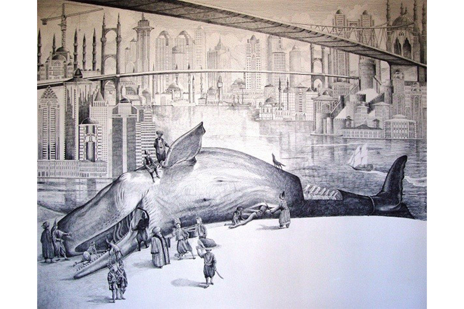 BURHAN KUM, Invasion of Istanbul by The New Ottomans, 2013